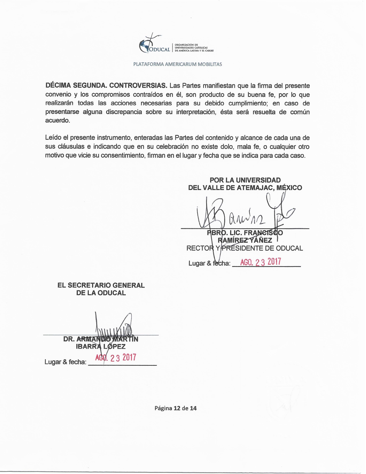 ODUCAL impulsa la plataforma Americarum Mobilitas para fortalecer la movilidad académica regional